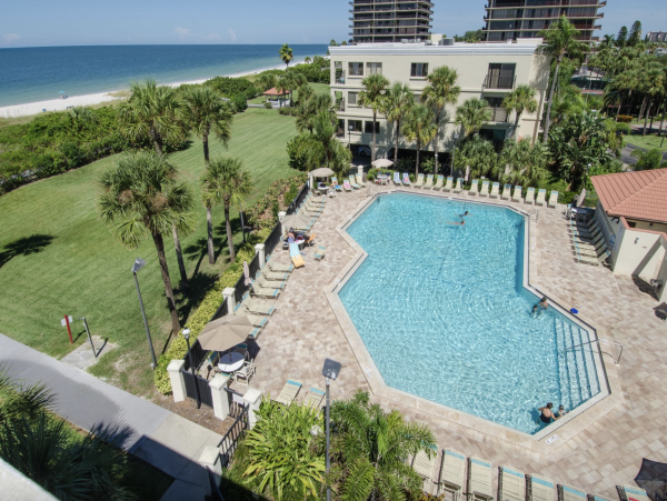St Petersburg Beachfront Condo Rental Gulf Front Vacation Rental with Balcony